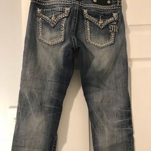 Miss me cropped jeans size 27